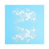 Hot Diamond Large Pair Of Flowers Three-Dimensional Flower Wedding Dress Decorative Accessories Cloth Sticker Lace Embroidery