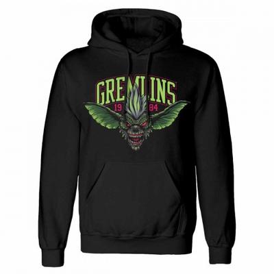 Gremlins Pulôver unissex com capuz listrado adulto