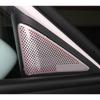 For Mazda 3 Mazda3 Axela M3     Sticker Inner Front Head A Column Frame Triangle Molding Sound Speak Radio Trim