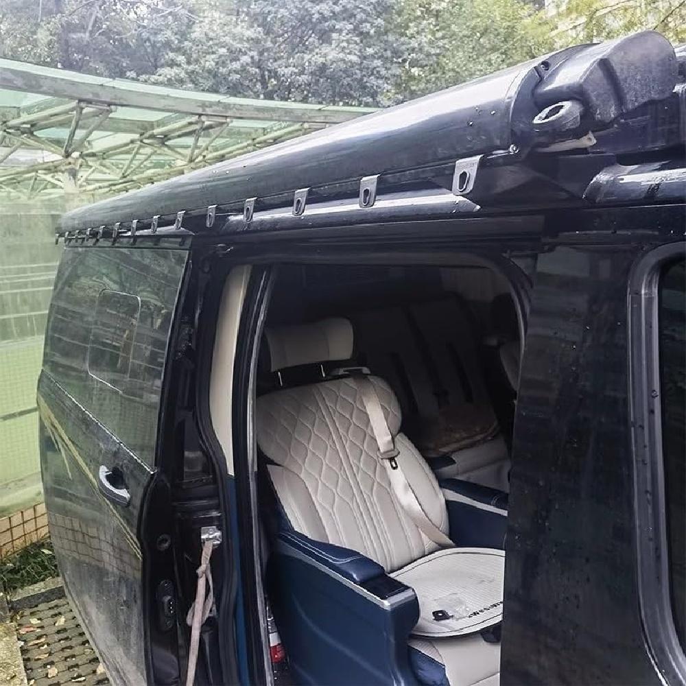 10 ΤΕΜ. Άγκιστρα Τέντας RV, Κρεμάστρα Ρούχων RV Κλιπ Φωτός Τέντας RV Άγκιστρο Τέντας Μαύρο Για RV Κάμπινγκ Σκηνή Εσωτερική Εξωτερική Διακόσμηση