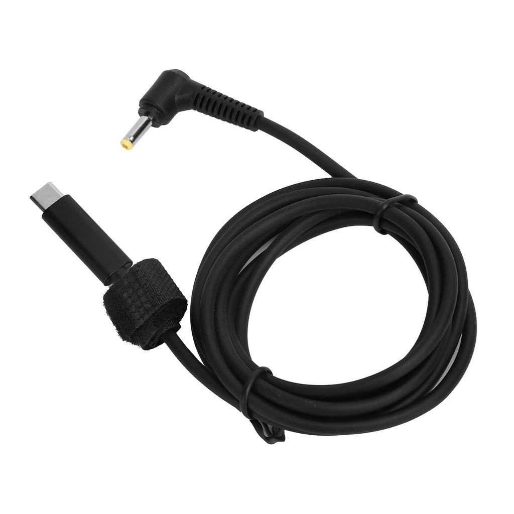 JORINDO PD to DC Cable TypeC Male to Elbow Adapter Line Laptop Charging Power Supply Wire 3A