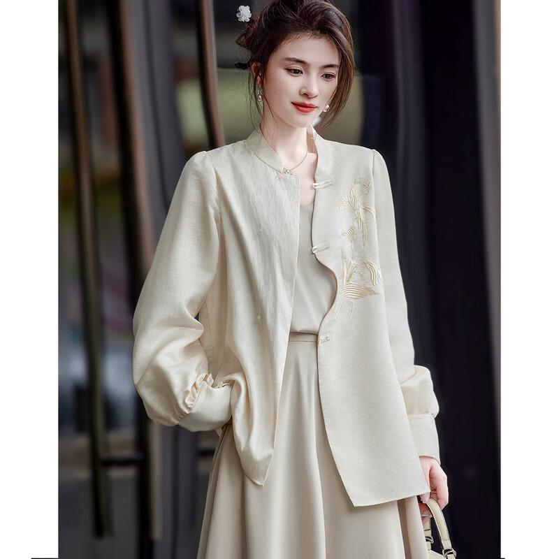 Demana New Chinese Style Embroidered Blouse