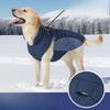 Autumn and Winter Pet Cotton-padded Jackets, Thickened Vests for Dogs, High-necked Warm Coats for Large, Medium and Small Dogs, Ski Suits