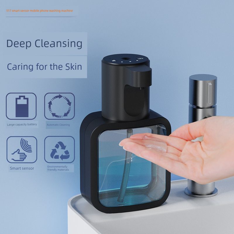 Automatic Dishwashing Liquid Sensor Kitchen Hand Sanitizer Machine Dish Soap Dispenser Detergent Smart Sensor Dispenser