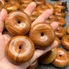 Taihang Aged Cypress Bread Ring Pendant with High-Density Medicinal Fragrance - 5.0 Edition
