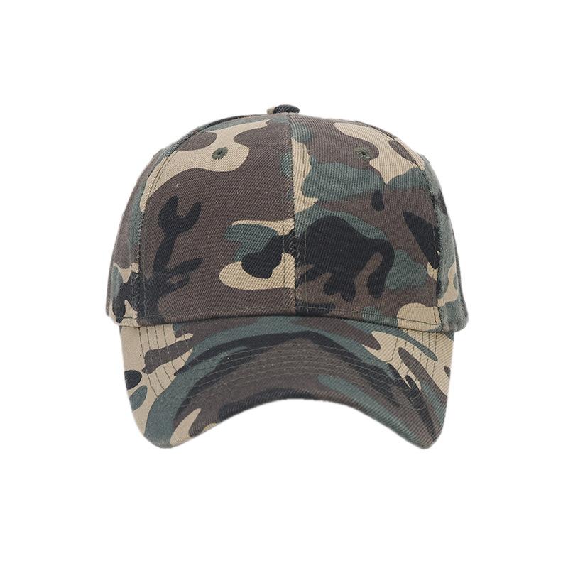 Hot Sale Outdoor Camouflage Military Training Camping Sports Sunscreen Shade Cap Men's and Women's Personalized Baseball Cap Tide
