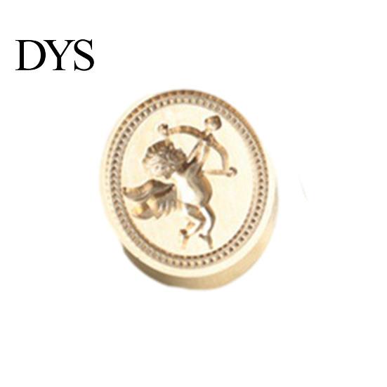 Metal Seal for Crafting Embossed Wax Stamp, Zinc Alloy Sealing Stamp with Various Artistic Stationery Patterns Wedding Invitations Envelopes