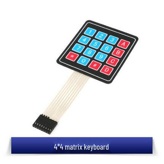 Matrix Membrane Keypad Switch: 1/3/4/5 Keys for Microcontroller Expansion