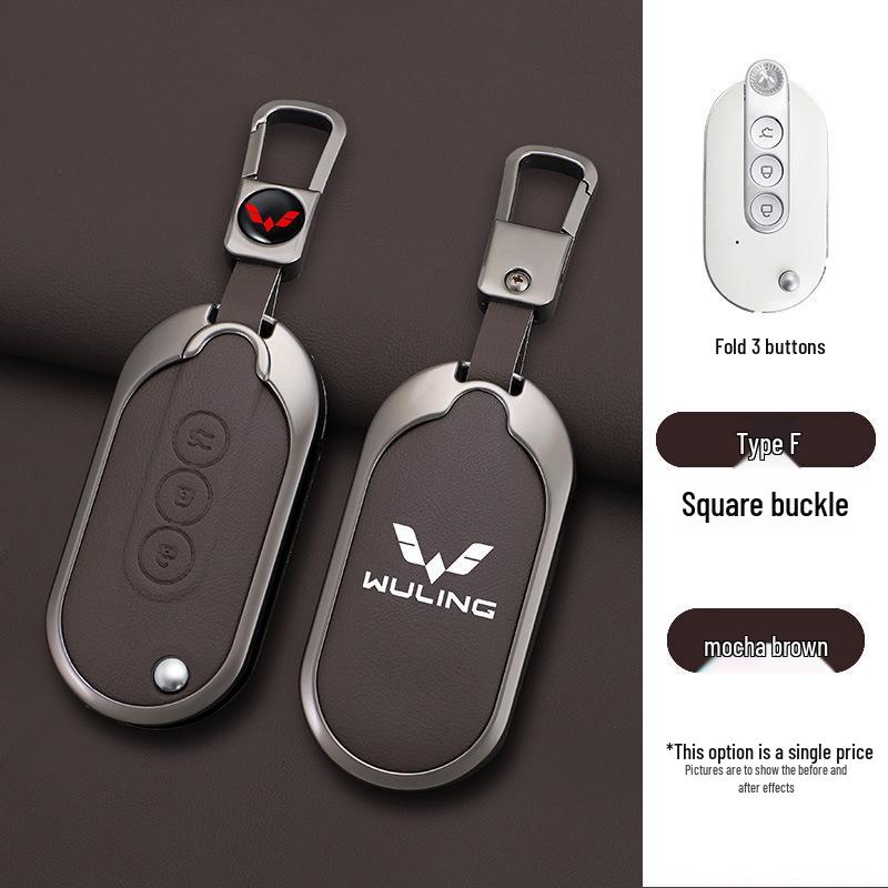 Wuling Hongguang Mini 3rd Gen Key Cover with Buckle for Macaron Series