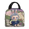 Picnic Bag For Primary And Secondary School Students Lunch Bag Cartoon Animation Printed Thermal Insulation Bag