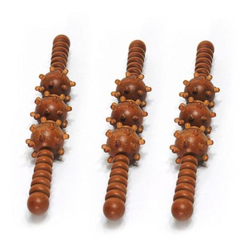 1 basic wood belly massager