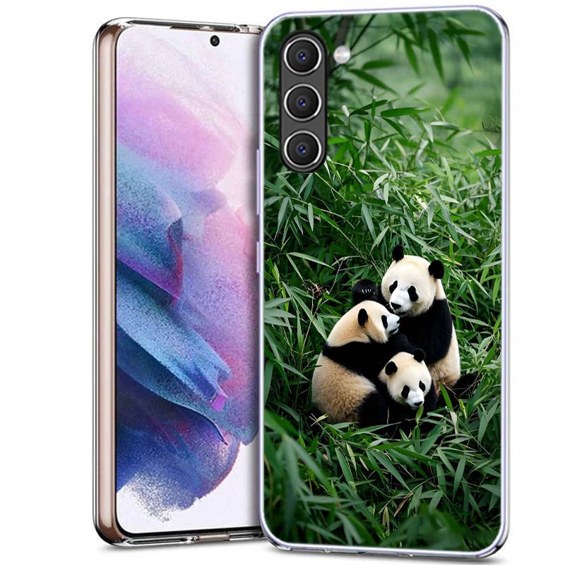 Panda Baby, Riesenpanda Familie Handyhülle für Samsung A54 A14 A24 A34 A17 A37 A57 A55 A35 A25 A15 A13 A23 A33 A53 A07 A05S A04S