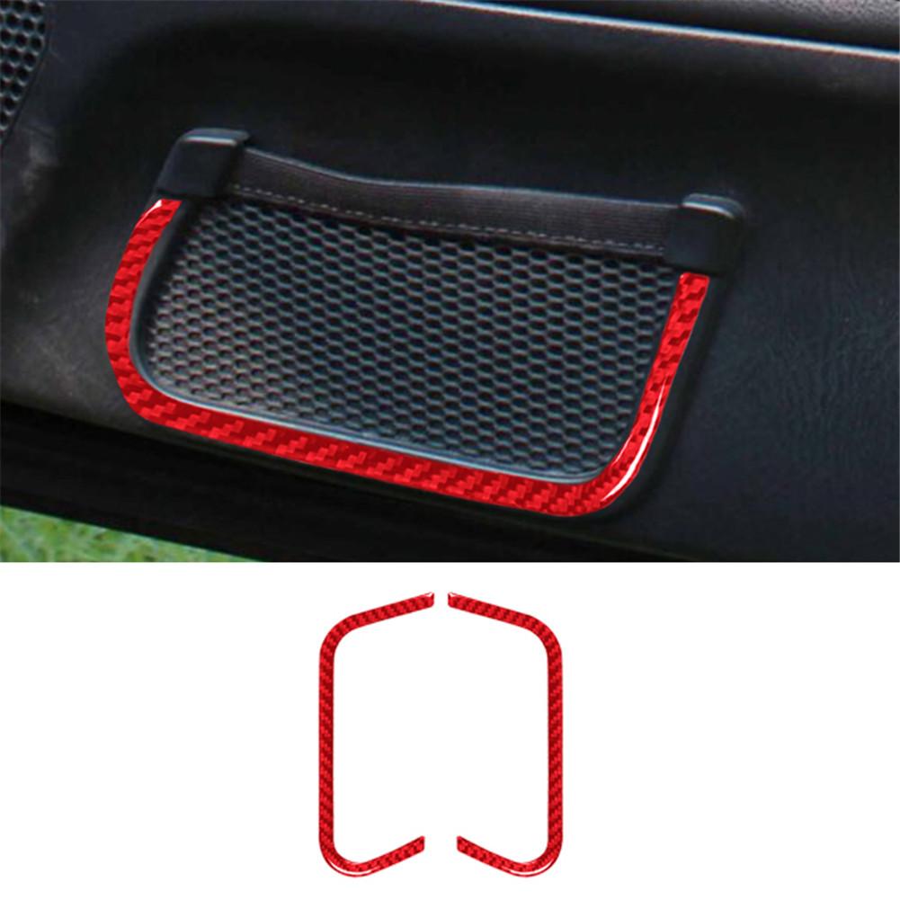 Autocol de protecție roșu pentru decorațiuni interioare pentru Honda S2000 2000-2009 Accesorii auto Fibră de carbon