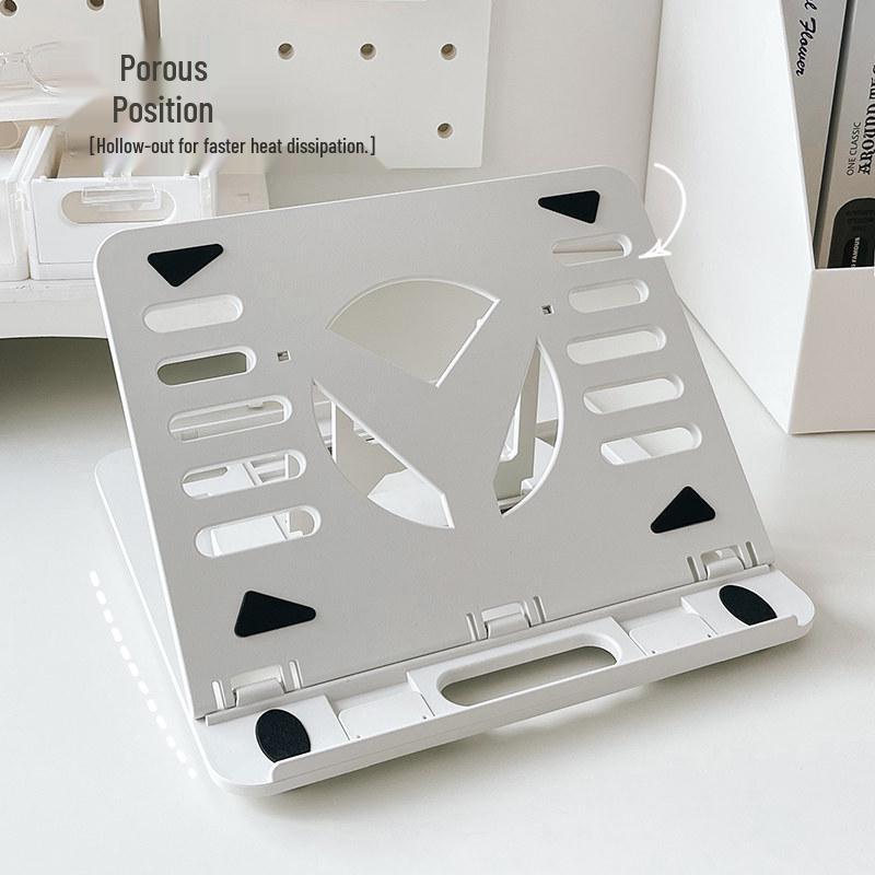 Adjustable Rotating Laptop & Monitor Stand with Portable Cooling Function