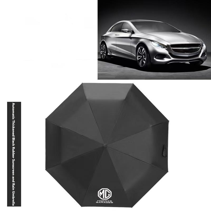 Car Automatic Folding Windproof Sunshade Umbrella For MG MG3 MG4 MG5 MG6 MG7 SW ZR EHS EZS GS HS ZS EV GT Power 2024 Accessories fxl1