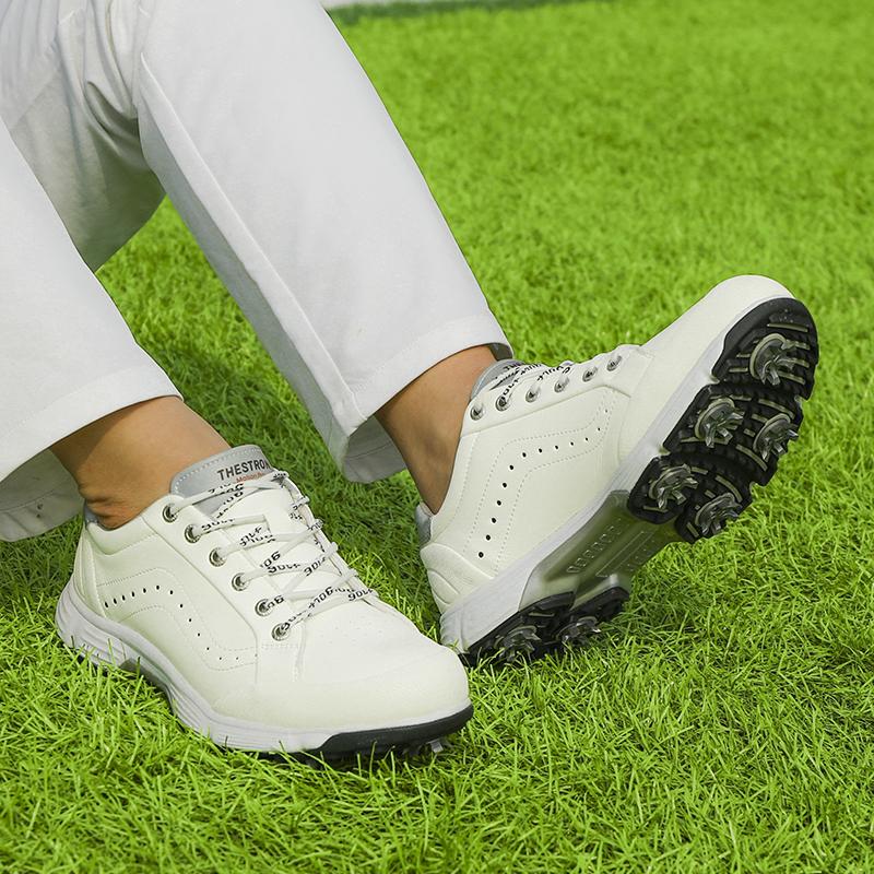 Men Golf Shoes Big Size Outdoor Training Sport Shoes Stable Anti Slip Walking Footwear