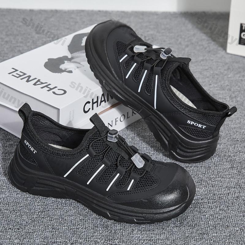 Fashion Women's Sneakers 2025 Summer New Mesh Breathable Height Increase Sports Shoes Comfortable Non Slip Outdoor Platform Casual Shoes
