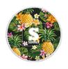 Carton Pineapple Round Beach Towel Tassel Bohemian Flamingo Large Blanket Picnic Yoga Mat travel Boho Tablecloth Beach towel