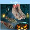 Halloween Prop Fake Hand Props Film Shooting Props Single Fake Hand Super Cute Foreign Trade Exclusive Body Props