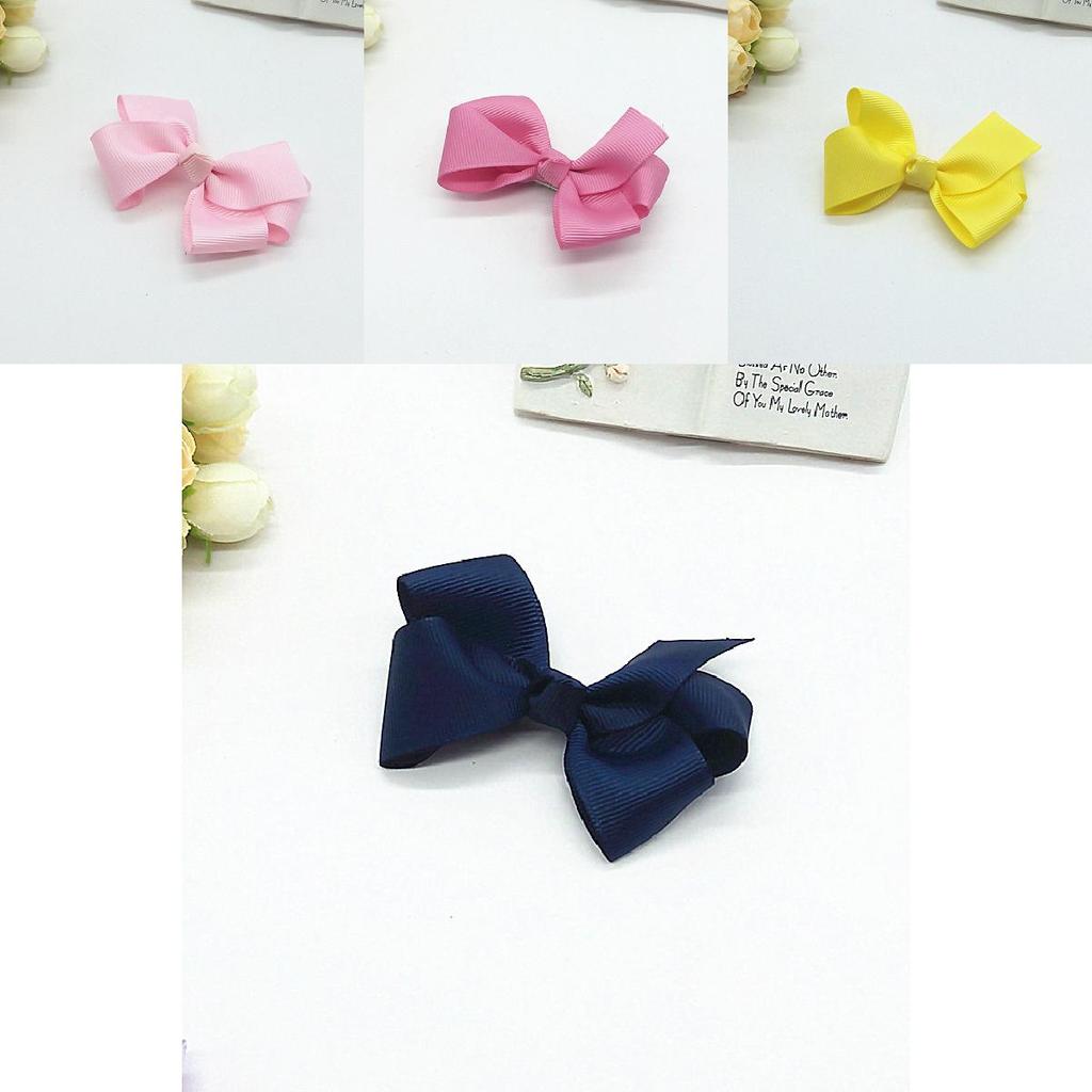 Kids Hair Accessories With Yellow Ribbon Butterfly Hairpin For Daily Use And Gifts