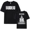 Rock Band Radiohead Tour Men Women T-shirts Cotton Fashion Short Sleeve Female Male Oversized T-shirt Casual O-neck Unisex Streetwear Printing Tees