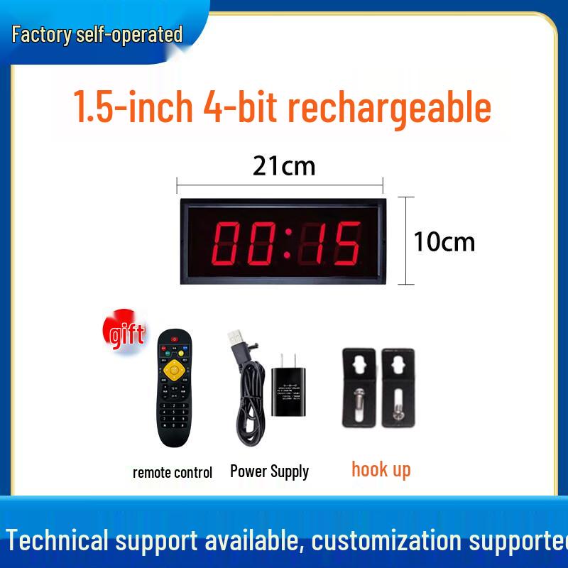 Yu Weidun LED Clap Timer & Countdown Stopwatch