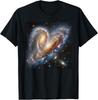 Milky Way and Andromeda Galactic Star Crash T-Shirt