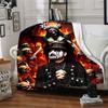 1pc King Diamond Themed Printed Soft and Comfortable Home Blanket, Small Throw Blanket, Nap Blanket, Suitable as a Gift l035
