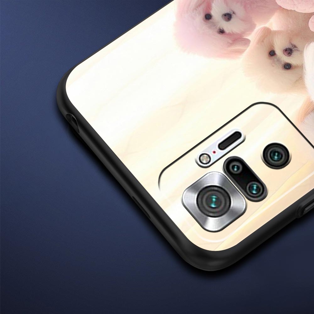 Cute Little Dog Phone Case Cover for Redmi 14C 10C Note 15 14 13 12 10 11 K40 Pro Plus 5G Shockproof Soft TPU Shell Fundas Bags