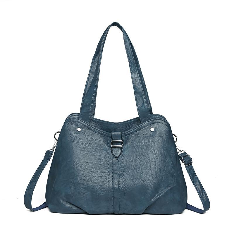 Women's New Fashionable Large-capacity Women's Bags, Popular Women's Single Shoulder Simple Portable Tote Bag