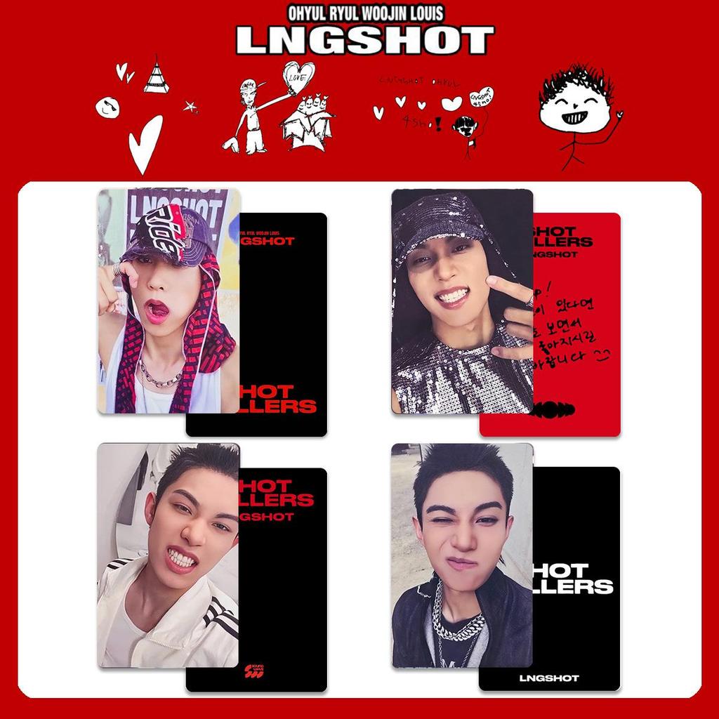 LNGSHOT Lobster Album Shot Callers Special Edition Photocards & Exclusive Cards Collection