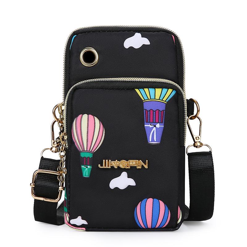 Multifunctional Outdoor Sports Running Arm Bag: Zipper Coin Purse & Crossbody Small Square Cell Phone Holder.