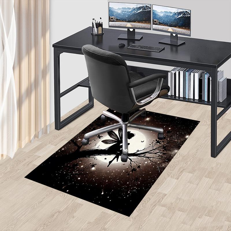 1PC Fairy Moonlight Extra Large Non Slip Floor carpet, Office, family, bedroom Large Area Rug Indoor Rugs, Vibrant Colors