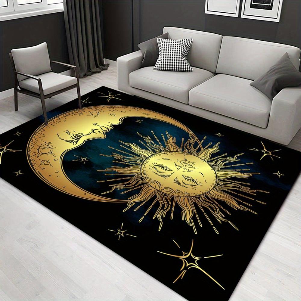 

1pc 1951412773 Pattern Carpet, Area Rug For Living Room Bedroom Room Bed Chair Laundry Entryway Corridor Yard Non-slip Outdoor Camping Rug F 60cm by 90cm