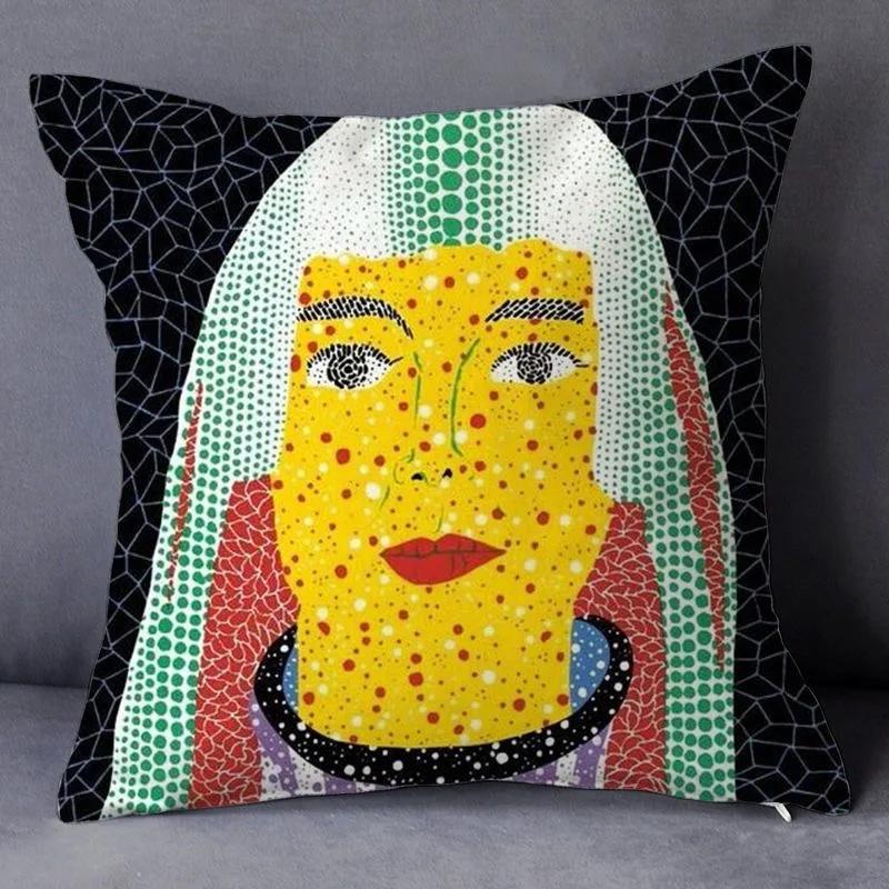 Home Decor Colorful Geometric & Floral Printed Pillow Covers Pattern Cushion Cover Suitable for Sofa Bedroom Car Pillow Cover