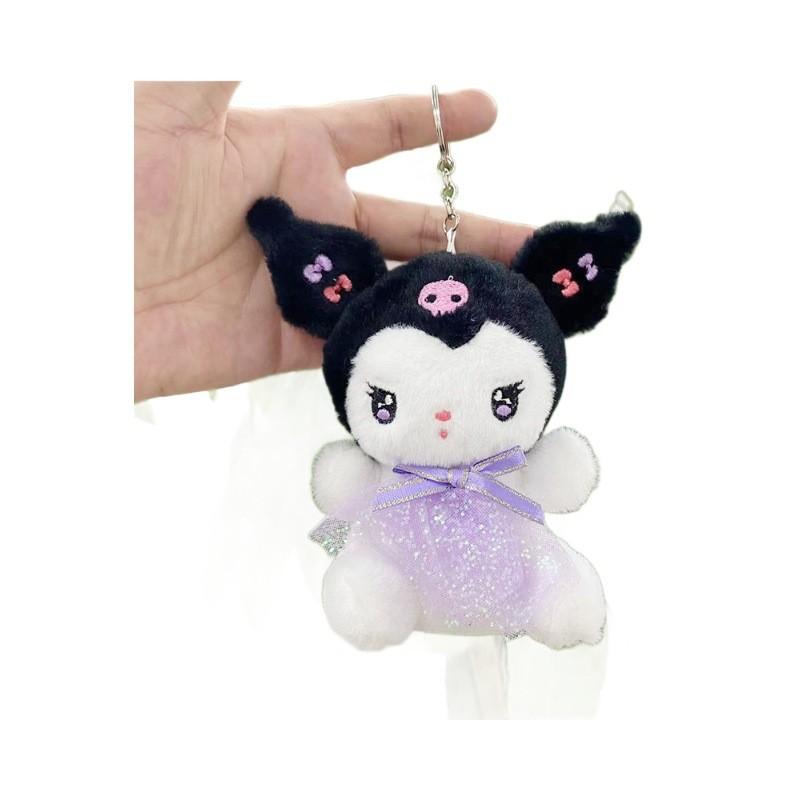 Adorable Sanrio Melon Melody Plush Keychain Doll For Girls Cute Gift Idea