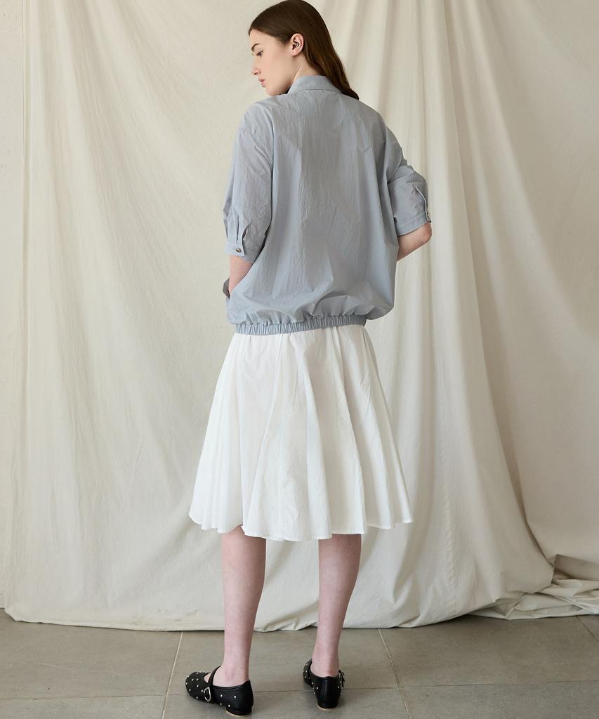 Mitte Layer Collor Blouson_Light Blue