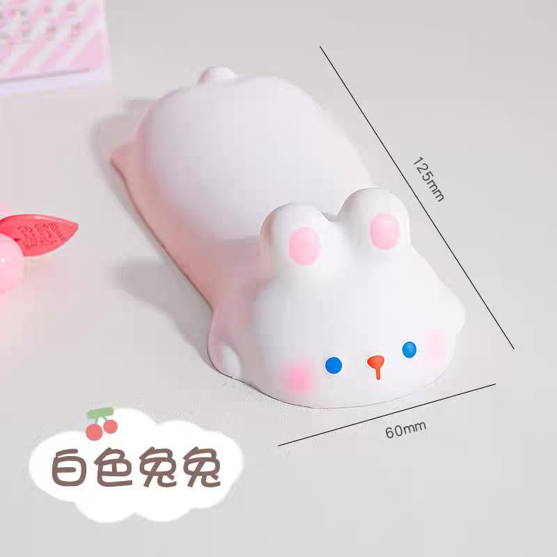 Decompression mouse pad wrist support pad, women's wrist pad, cute cartoon office desk pad, wrist rest, hand rest, hand pillow