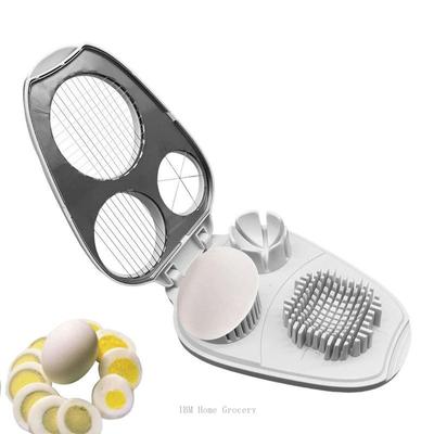 Çok İşlevli Kesici Yumurta Doğrayıcı Sert Haşlanmış Yumurtalar İçin Yumurta Dilimleyiciler Paslanmaz Çelik Tel Yumurta Kesici Sert Haşlanmış Yumurtaları Dilimlemek İçin