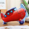 11Types Cartoon 3D Police Car Fire Trucks Bicycles Motorcycles Plush Toys Stuffed Car Doll Hug Pillows Cushion Kids Gifts Decor