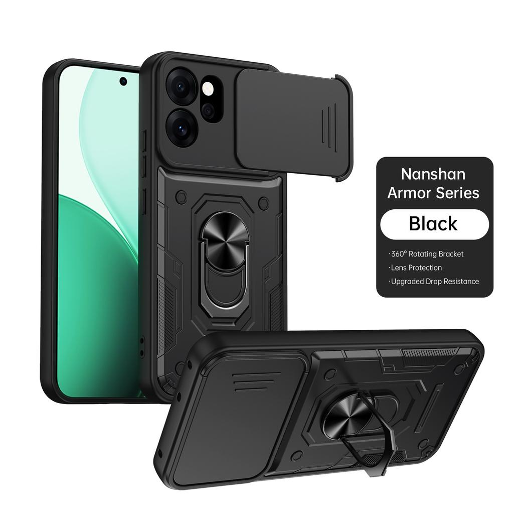 Applicable To OPPO Reno15Pro Nanshan Jia Window Push Mobile Phone Case Reno15 Bracket Reno14F Protective Case