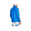 Adidas Italy Anthem Reversible Stand Collar Zip-Up Jacket With Raglan Sleeves Men Outerwear Blue White IX0418
