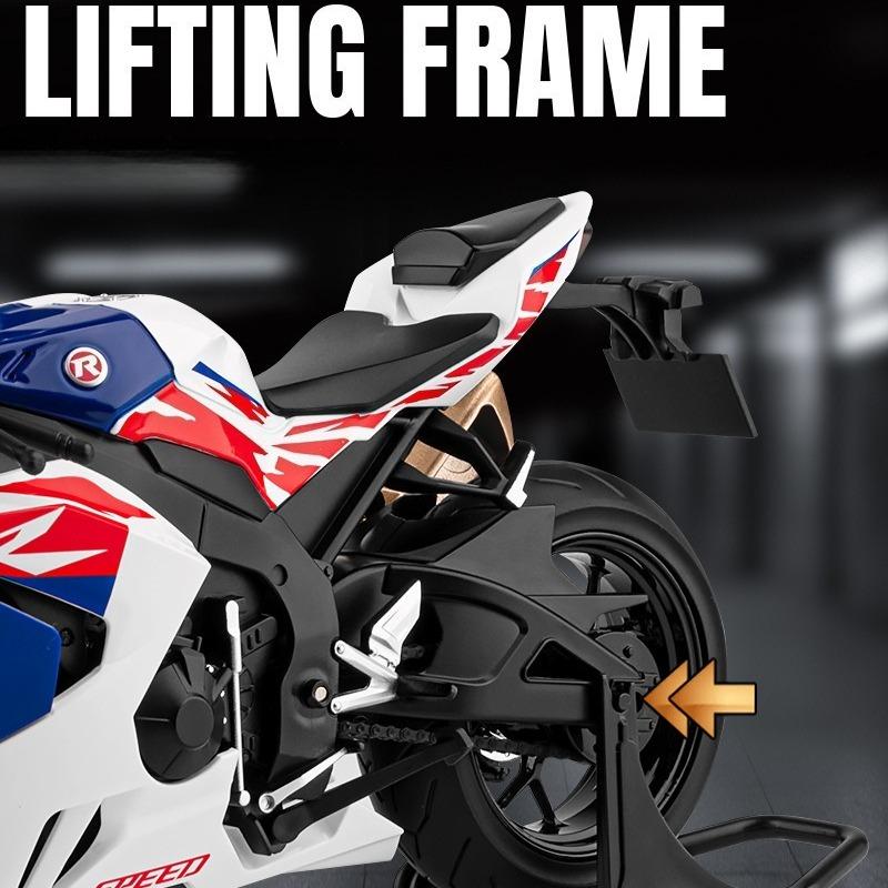 Diecast 1/9 Honda CBR1000RR-R Simulation Alloy Motorcycle Model Heavy Locomotive Children's Toys Gift Ornaments Collection