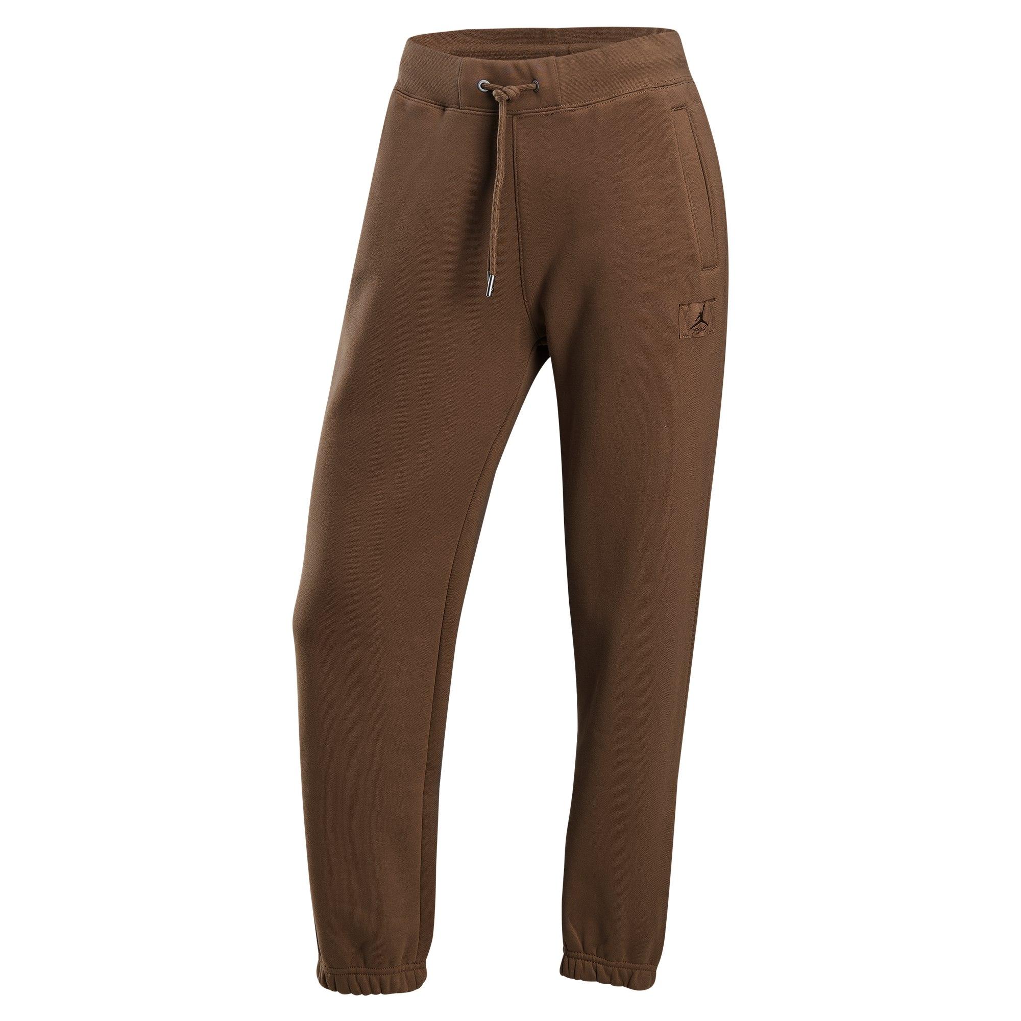 Jordan Flight Fleece Pants Brown Women FV7060-223 L