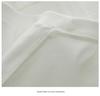 Unisex Heavyweight 260g Pure Cotton Round Neck Opaque White T-Shirt