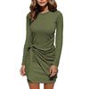Women's Fashionable Loose Round-neck Dress