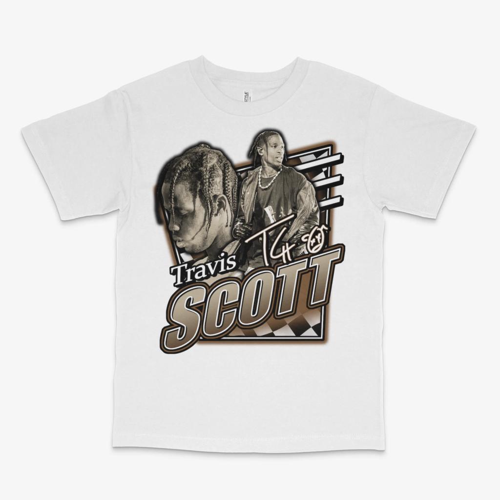 Travis Motion White Tee