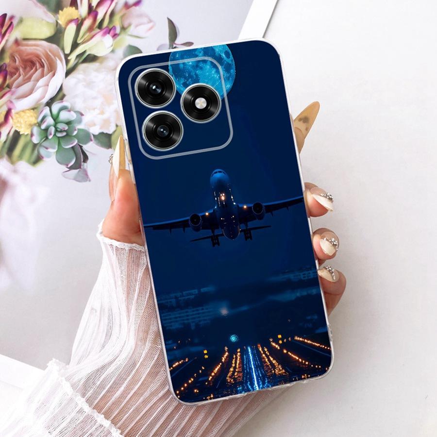 Custodia per Honor X5 Plus X 5c X5 C Pittura Farfalla TPU Morbido Silicone Custodia per Telefono per Honor X5c Plus NLA-LX1 NLA-LX2P Cover Posteriore