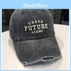 Cap Baseball Peaked Hat Future Alphabet Pattern Uv Protection Design Unisex