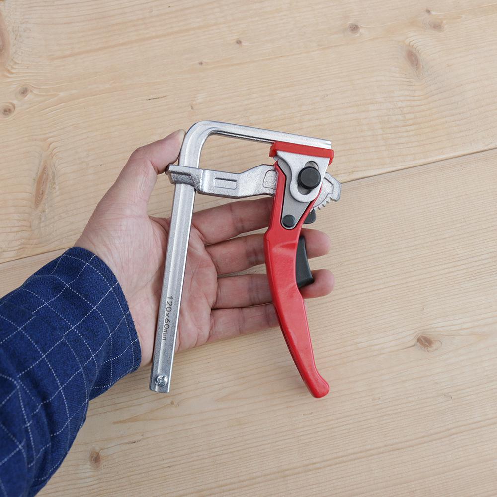 Quick Ratchet Track Clamp Compatible with Festo & Makita for Woodworking